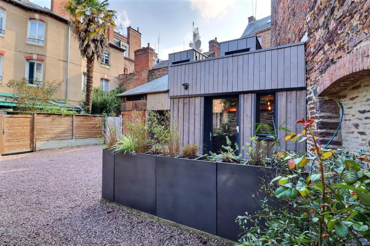 Garden Apparts Rennes Centre Gare المظهر الخارجي الصورة